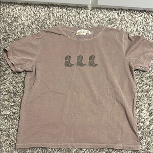 Brown Graphic T-Shirt